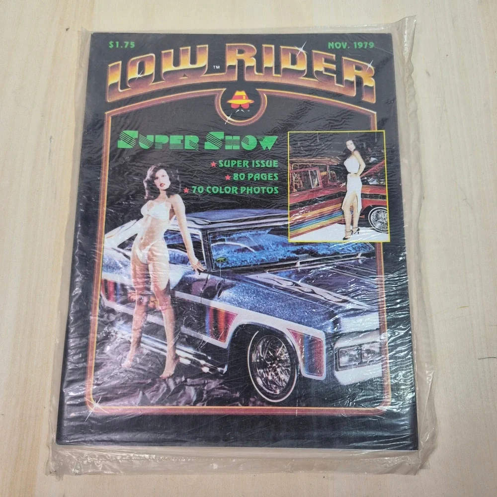 Vintage Lowrider Magazine November 1979 Super Show Issue Chicano Car Culture